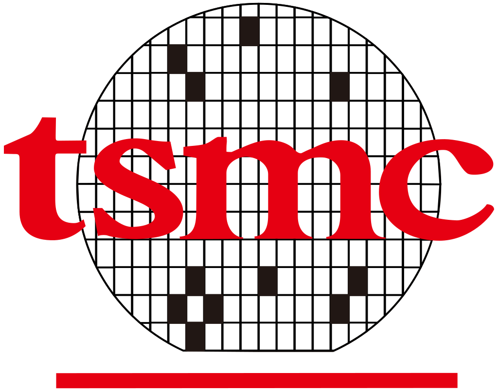 The logo of Taiwan Semiconductor Manufacturing Co.